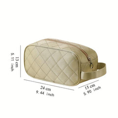 Multifunctional Rhombus Cosmetics Bag Large Capacity Waterproof Storage Bag