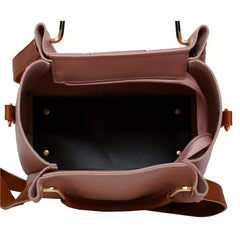 4-Piece Classic Bag Sets in Lightweight Solid Design