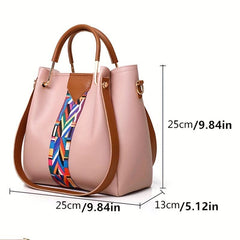 4-Piece Classic Bag Sets in Lightweight Solid Design