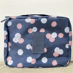 Portable Flower Cosmetics Bag Travel Toiletry Bag Waterproof