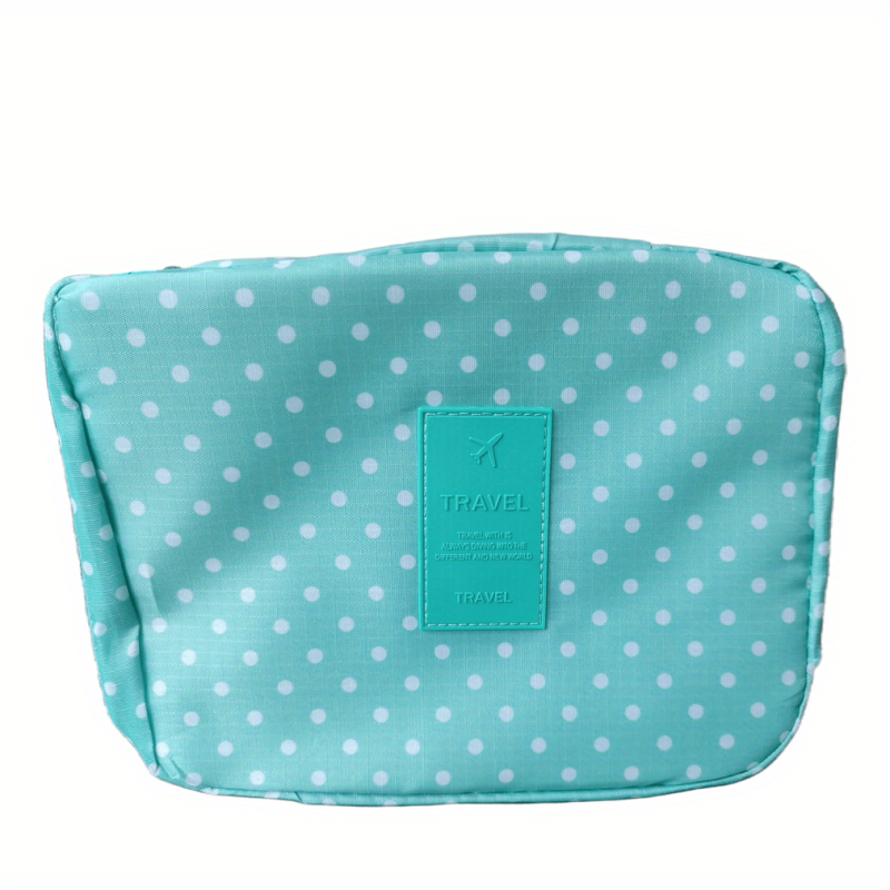 Portable Flower Cosmetics Bag Travel Toiletry Bag Waterproof