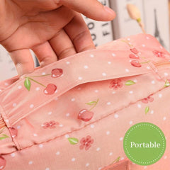 Portable Flower Cosmetics Bag Travel Toiletry Bag Waterproof