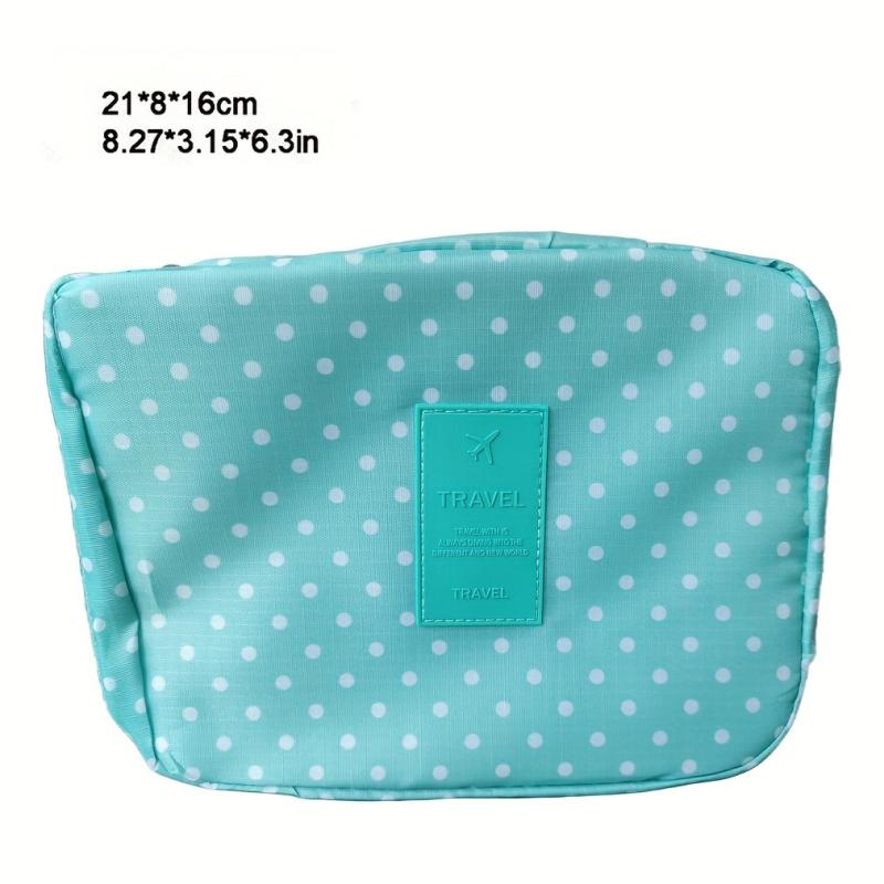 Portable Flower Cosmetics Bag Travel Toiletry Bag Waterproof