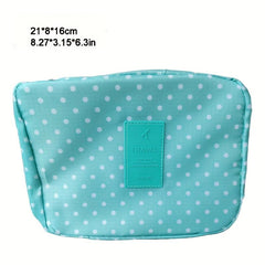 Portable Flower Cosmetics Bag Travel Toiletry Bag Waterproof