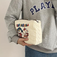Travel Cosmetic Bag Cartoon Large Capacity Portable Storage Women's Makeup