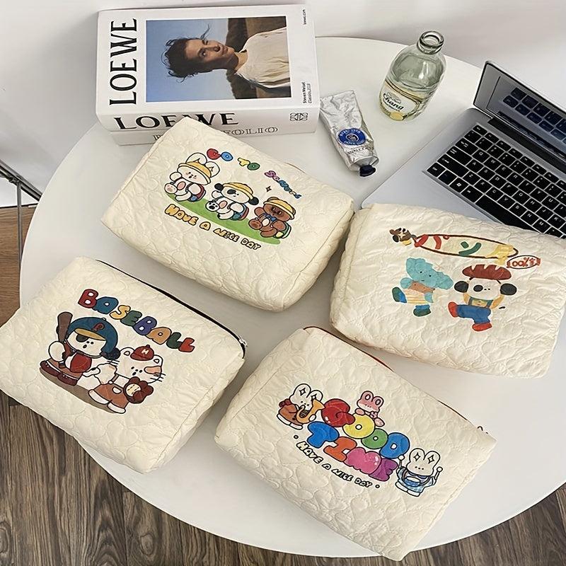 Travel Cosmetic Bag Cartoon Large Capacity Portable Storage Women's Makeup