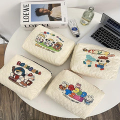 Travel Cosmetic Bag Cartoon Large Capacity Portable Storage Women's Makeup