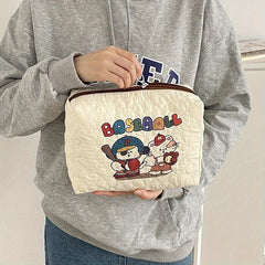 Travel Cosmetic Bag Cartoon Large Capacity Portable Storage Women's Makeup