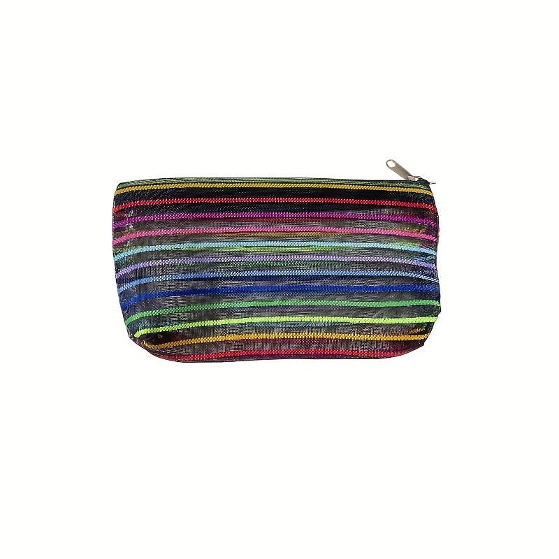 Mesh Cosmetic Bag Durable Holds Lipstick Makeup Perfume Toiletries