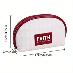 Portable Travel Cosmetic Bag with Handbag for Daily Use
