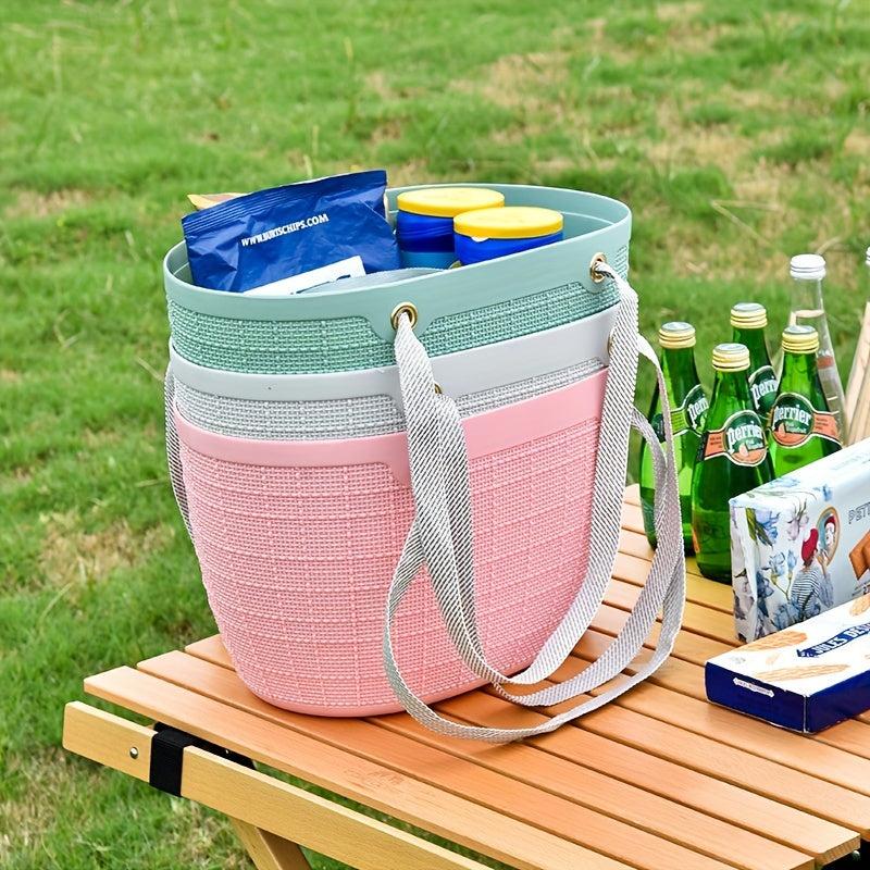 Solid Waterproof Beach Bag Durable Handbag Travel Bag
