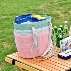 Solid Waterproof Beach Bag Durable Handbag Travel Bag