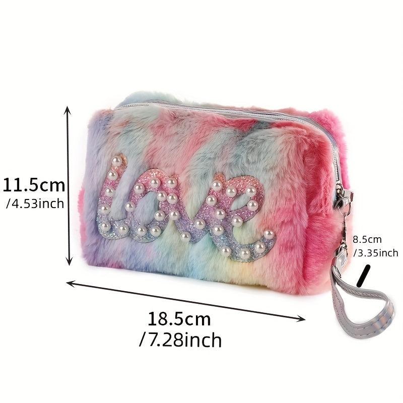 Plush Travel Household Storage Bag Portable Wash Bag Toiletry Bag
