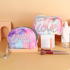 Plush Travel Household Storage Bag Portable Wash Bag Toiletry Bag