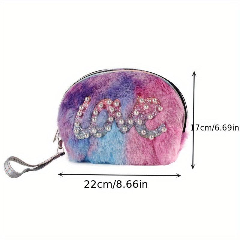 Plush Travel Household Storage Bag Portable Wash Bag Toiletry Bag