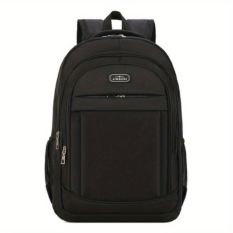 Minimalist Preppy School Bag Large Capacity Zipper Travel Daypack