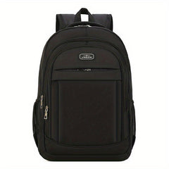 Minimalist Preppy School Bag Large Capacity Zipper Travel Daypack