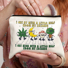 Cartoon Pattern Cosmetic Bag Toiletry Bag Wash Bag Short Trip School Pen Case