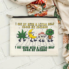 Cartoon Pattern Cosmetic Bag Toiletry Bag Wash Bag Short Trip School Pen Case