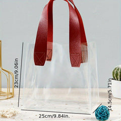 Large Capacity Transparent Tote Bag for Business Travel