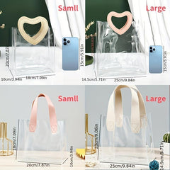Large Capacity Transparent Tote Bag for Business Travel