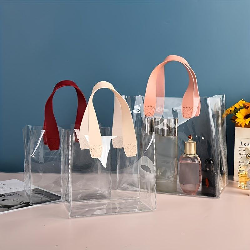 Large Capacity Transparent Tote Bag for Business Travel