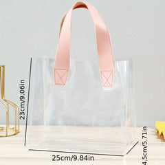 Large Capacity Transparent Tote Bag for Business Travel