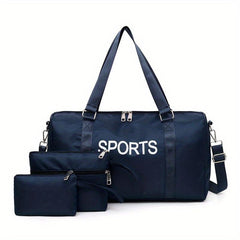Large Capacity Travel Duffle Bag Sports Gym Storage Carry On Weekender Bag