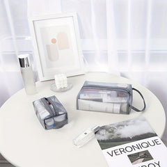 Portable Travel Washing Bag Mesh Cosmetic Storage Bag
