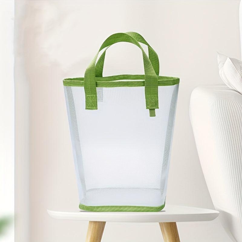 Mesh Cosmetic Bag Transparent Tote Bag Convenient Storage