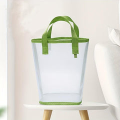 Mesh Cosmetic Bag Transparent Tote Bag Convenient Storage