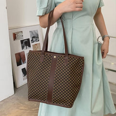 Vintage Shoulder Bag Set Women's Handbag & Crossbody Purse