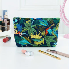 Forest Animal Print Toiletry Bag Handbag Travel Storage Bag