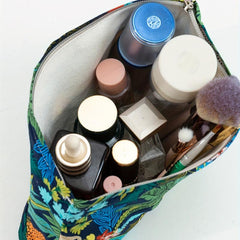 Forest Animal Print Toiletry Bag Handbag Travel Storage Bag