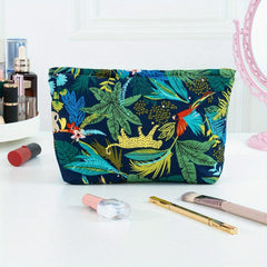 Forest Animal Print Toiletry Bag Handbag Travel Storage Bag