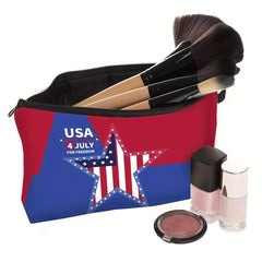 Casual Star Pattern Cosmetic Bag Clutch Storage Portable Travel Toiletry Bag