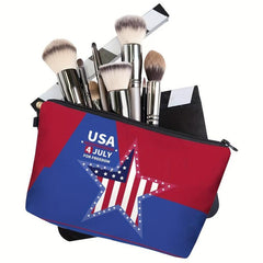 Casual Star Pattern Cosmetic Bag Clutch Storage Portable Travel Toiletry Bag