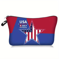 Casual Star Pattern Cosmetic Bag Clutch Storage Portable Travel Toiletry Bag