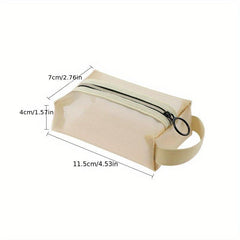 Mesh Cosmetics Bag Portable Travel Storage Toiletry Bag