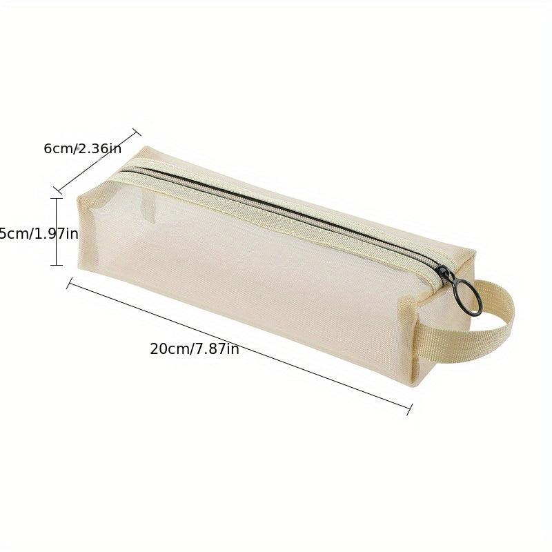 Mesh Cosmetics Bag Portable Travel Storage Toiletry Bag