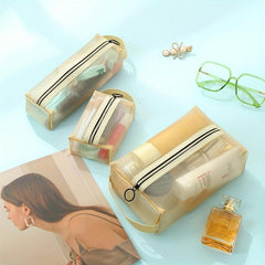 Mesh Cosmetics Bag Portable Travel Storage Toiletry Bag