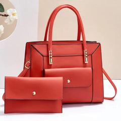Women's Shoulder & Clutch Bag Set, Large Capacity