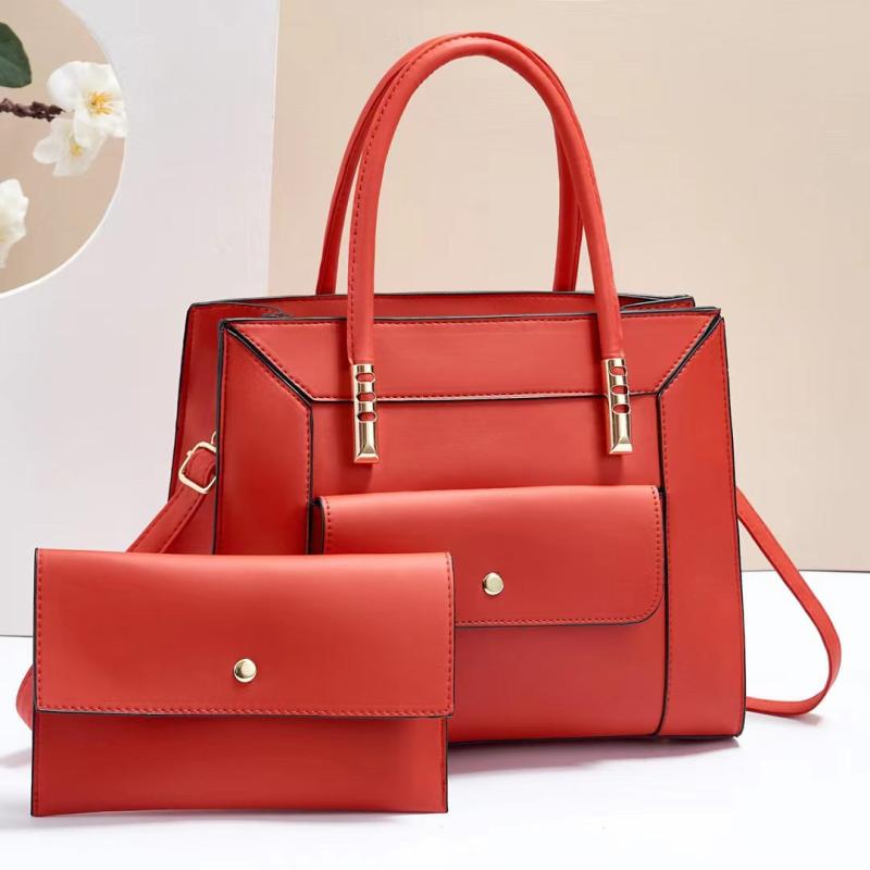 Women's Shoulder & Clutch Bag Set, Large Capacity
