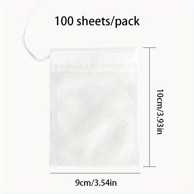 100pcs Disposable Tea Bags Spice Filter Bags