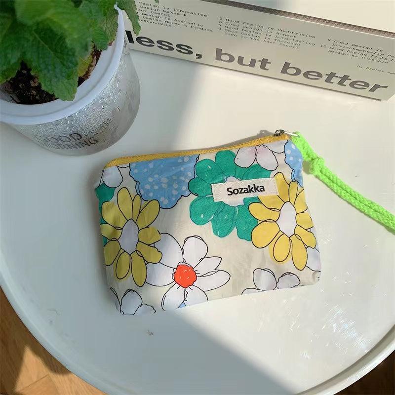 Floral Pattern HandBag Women's Bag Coin Purse Wallet Card Holder
