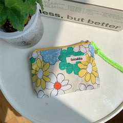 Floral Pattern HandBag Women's Bag Coin Purse Wallet Card Holder