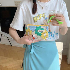 Floral Pattern HandBag Women's Bag Coin Purse Wallet Card Holder