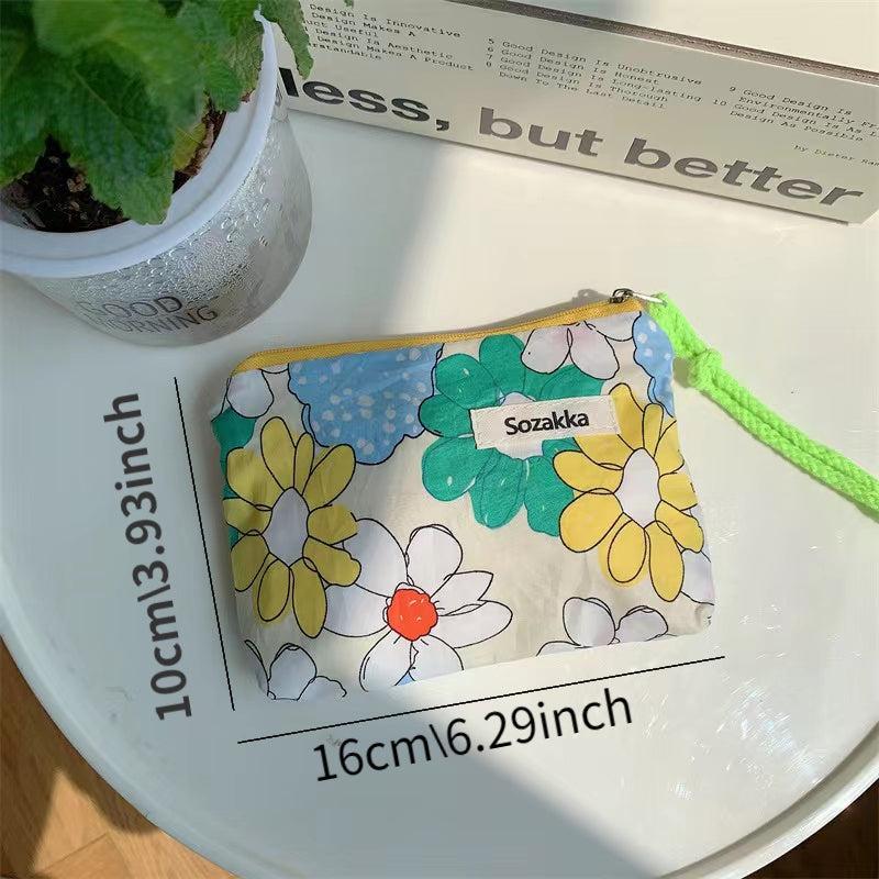 Floral Pattern HandBag Women's Bag Coin Purse Wallet Card Holder