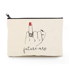 Finger Pattern Makeup Bag Waterproof Toiletry Bag