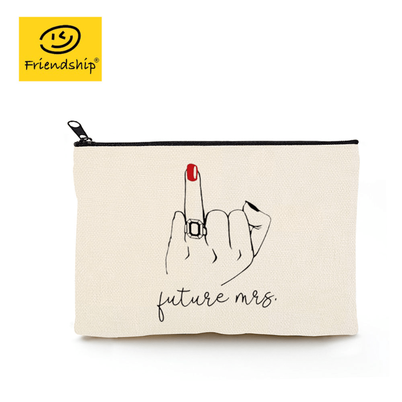 Finger Pattern Makeup Bag Waterproof Toiletry Bag